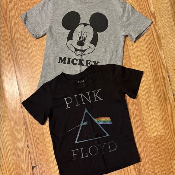 Gap kids Other - Mickey Mouse Gray Kids T-Shirt & Pink Floyd Blavk Graphic T-Shitt Size 4T